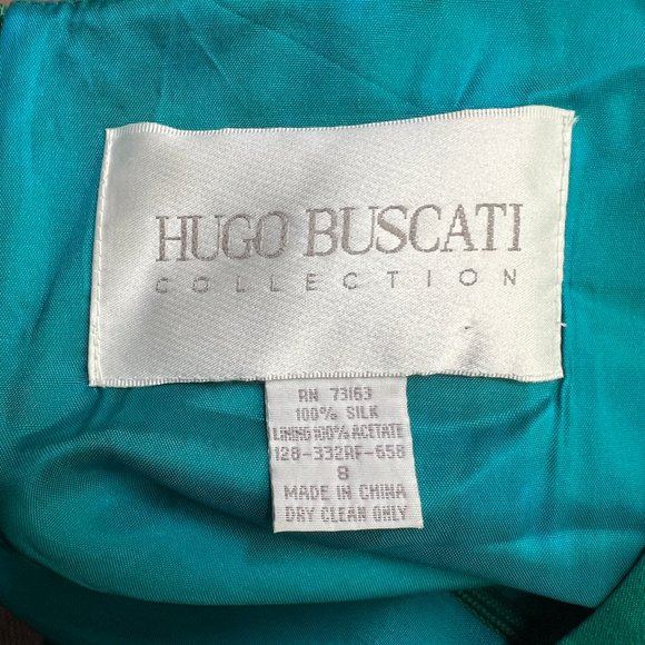 Vintage 100% Silk Mini Dress Long Sleeve Slit Sexy Sheath Formal Wedding Guest - Picture 4 of 5